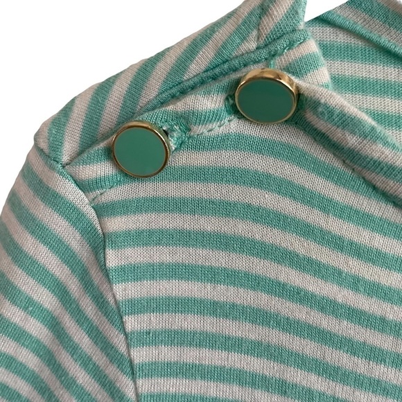 VINEYARD VINES STRIPED LONG SLEEVE PIMA COTTON TOP - Picture 3 of 6